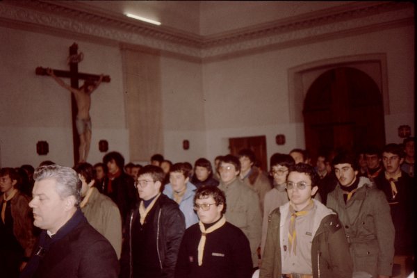 1979 - Rolle - Uscita di San Paolo - Consegna del Brevetto di AE a D.Giovanni